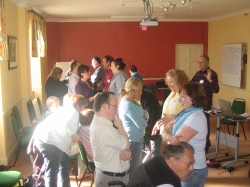 A photo of IRN groupwork in Galway IRN Workshop I Galway September 2008 009