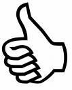 thumbs up